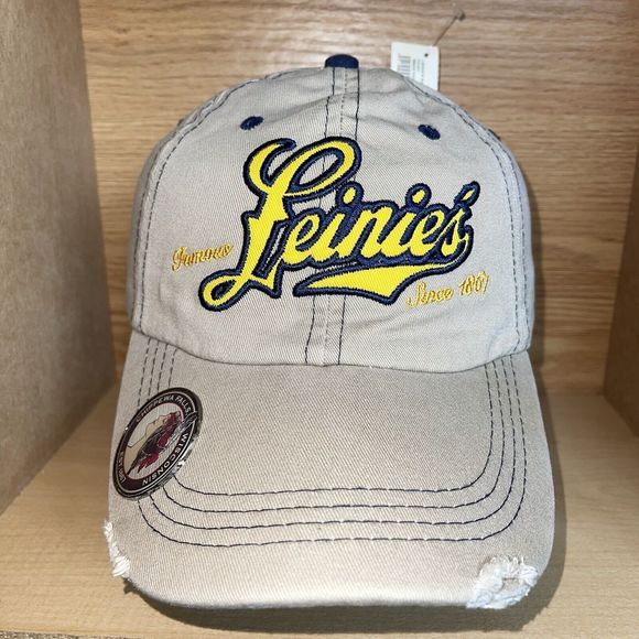 NWT Leinenkugel's Beer Leinie's Hat Cap Adjustable Chippewa Falls Wisconsin - Picture 1 of 12